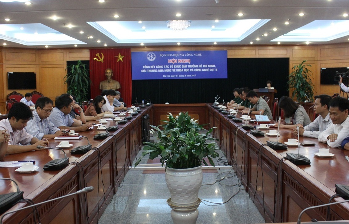 Hội nghị tổng kết công tác tổ chức Giải thưởng Hồ Chí Minh, Giải thưởng Nhà nước về KH&CN đợt 5